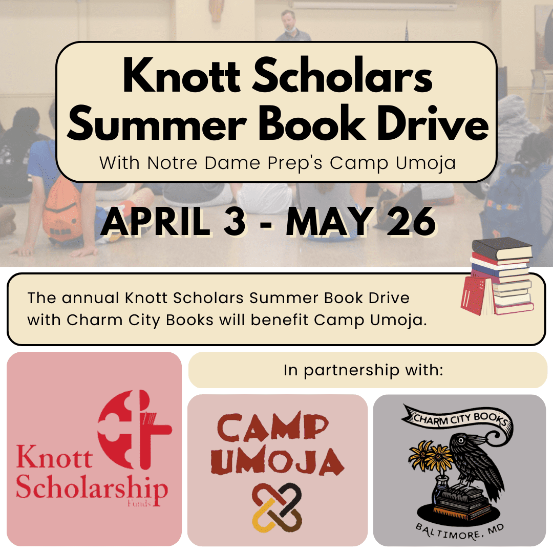 Knott Scholarship Funds Book Drive 2023