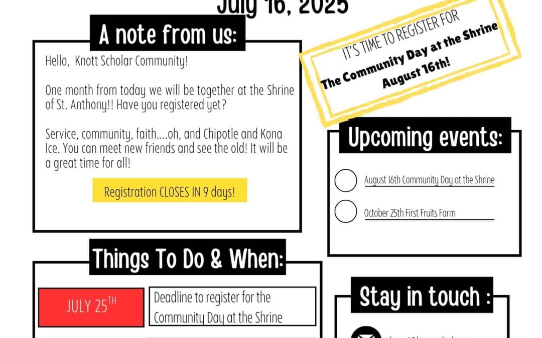 Scholar Scoop – 16 July 2025