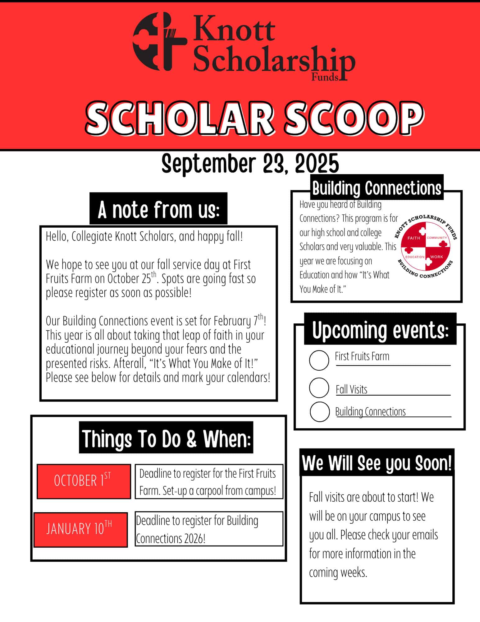 Scholar Scoop - 23 September 2025 - College