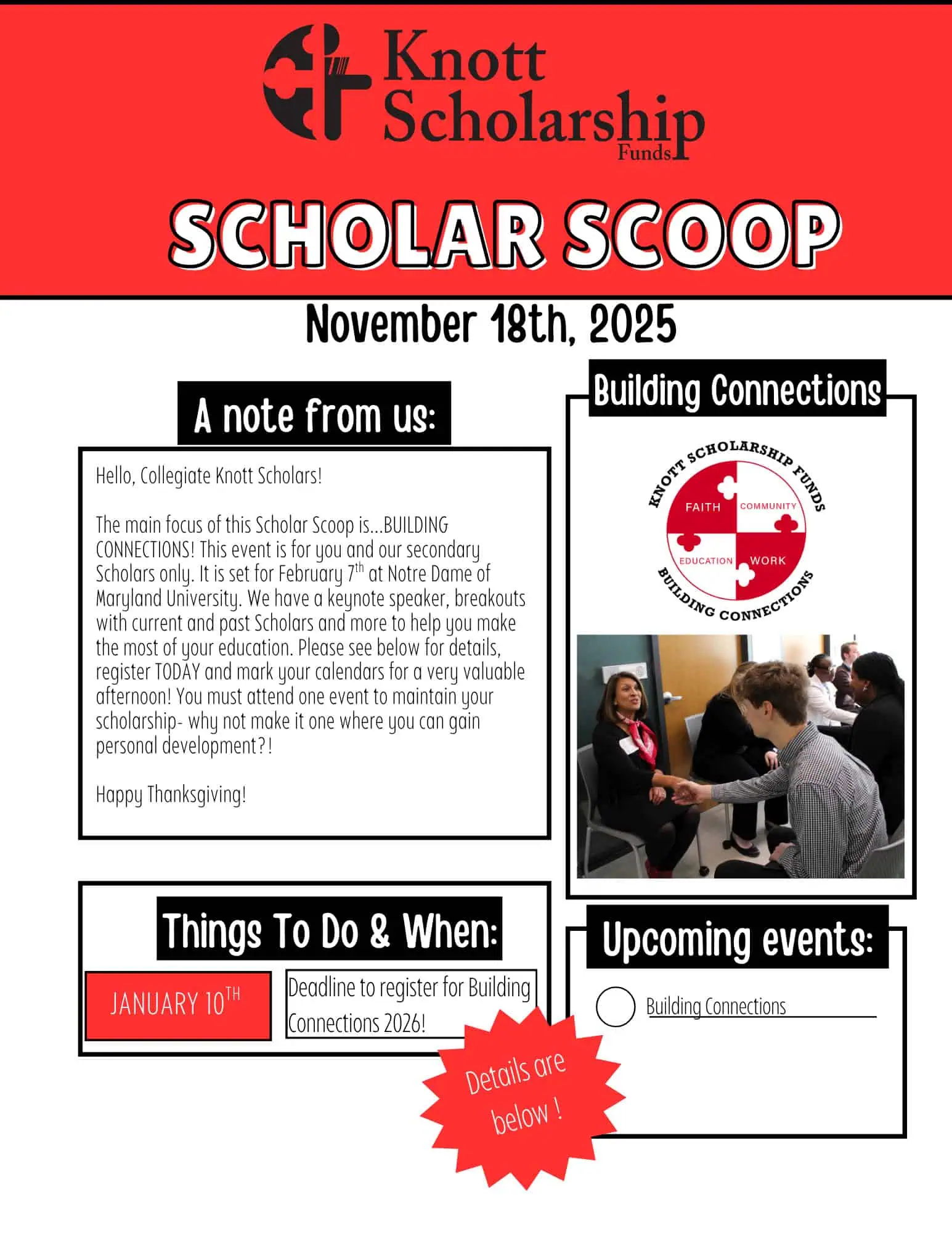 Scholar Scoop - 18 November 2025 - College