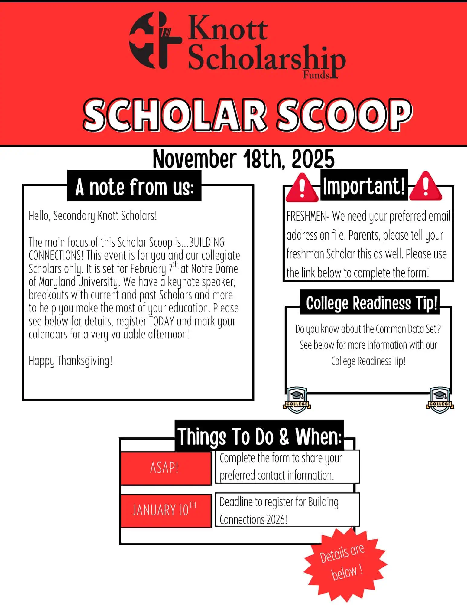 Scholar Scoop - 18 November 2025 - Secondary