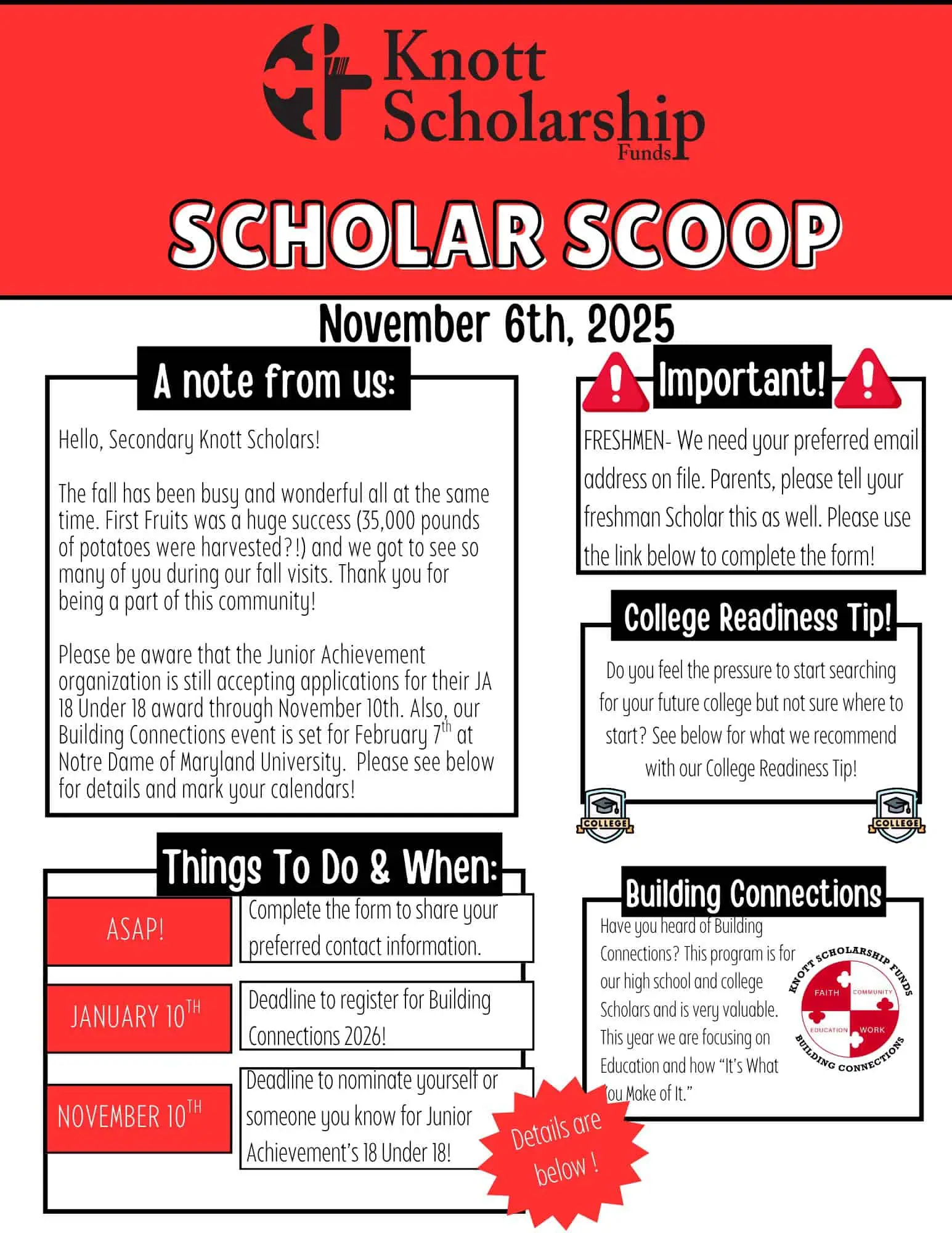 Scholar Scoop - 22 October 2025 - Secondary