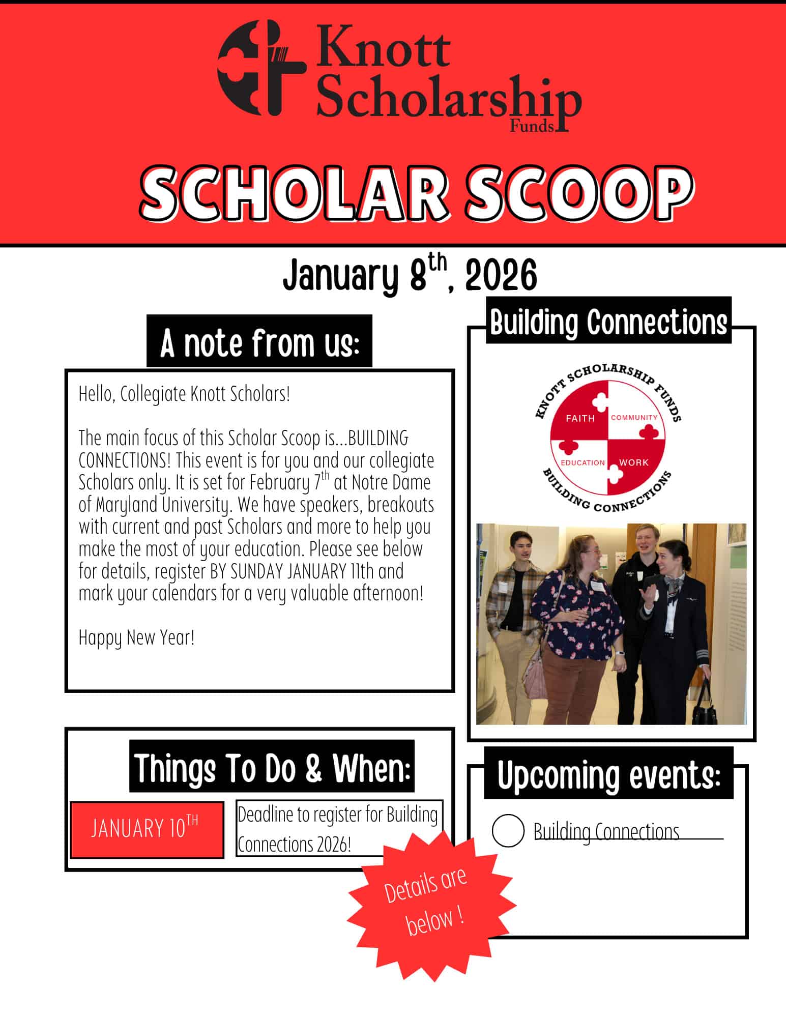Scholar Scoop - 8 January 2026 - College